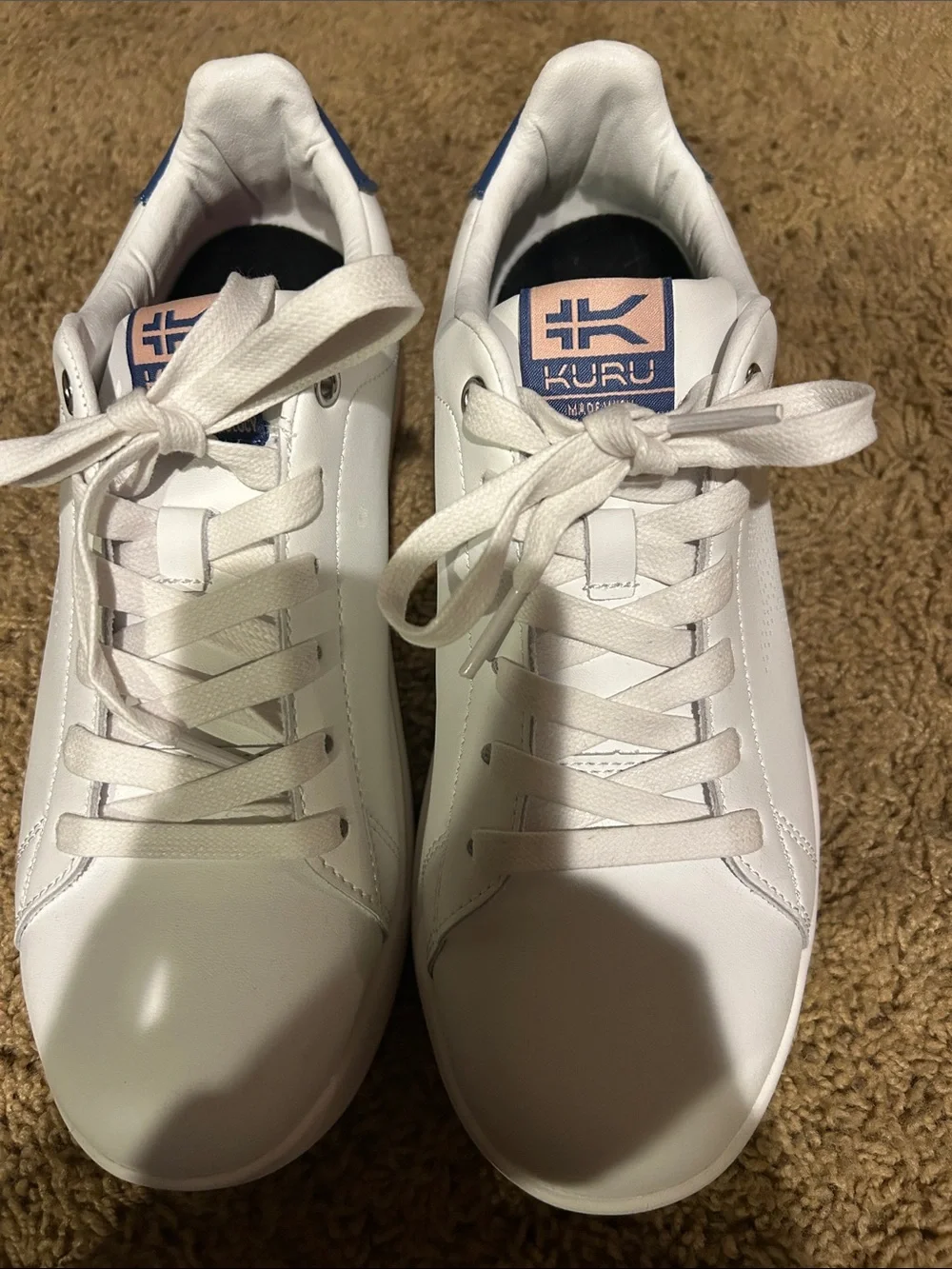 KURU Roam Classic Court White Sneaker Kurucloud and Kurusole Technology